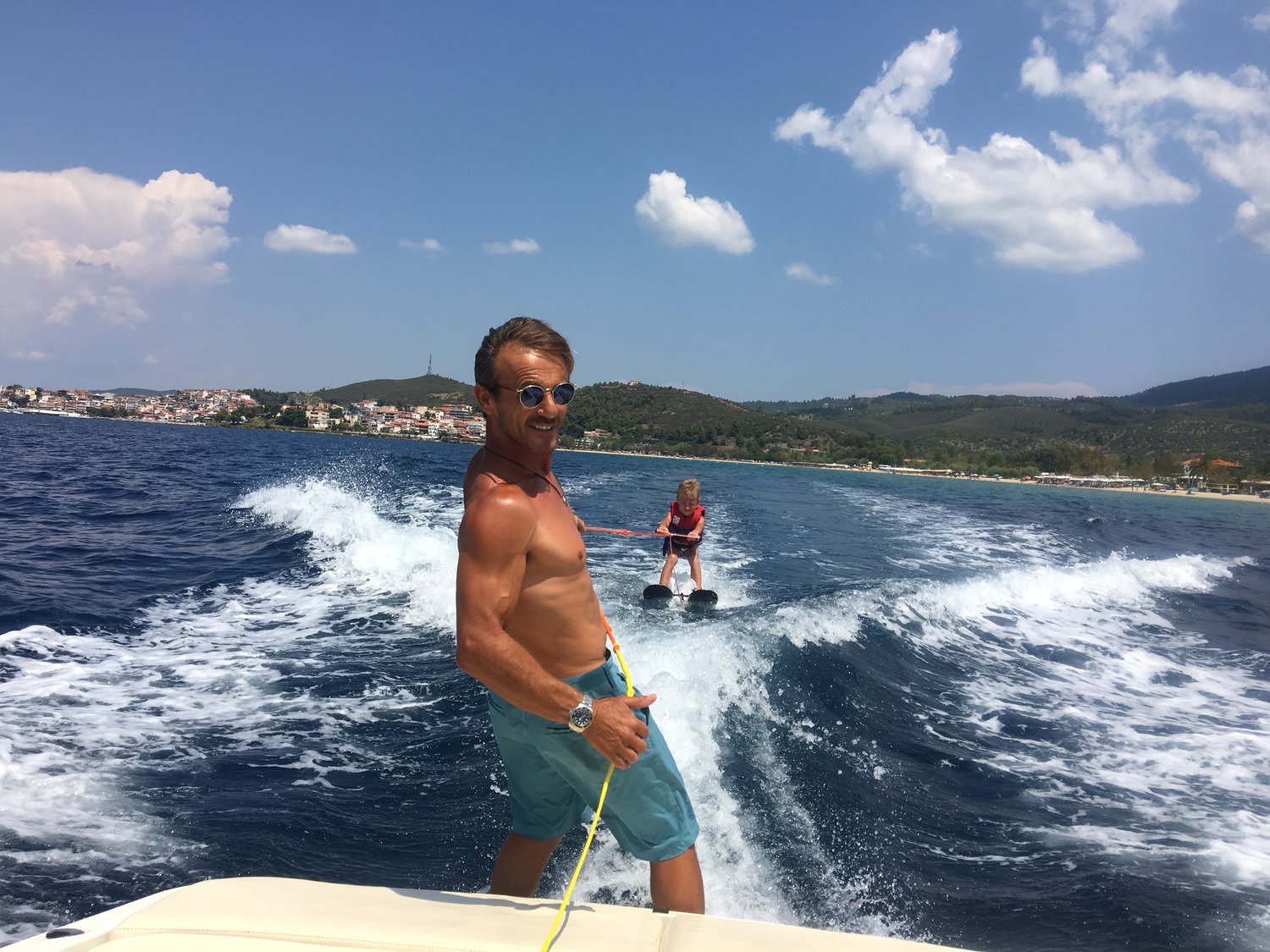 Lolos Ski Center Team on Water