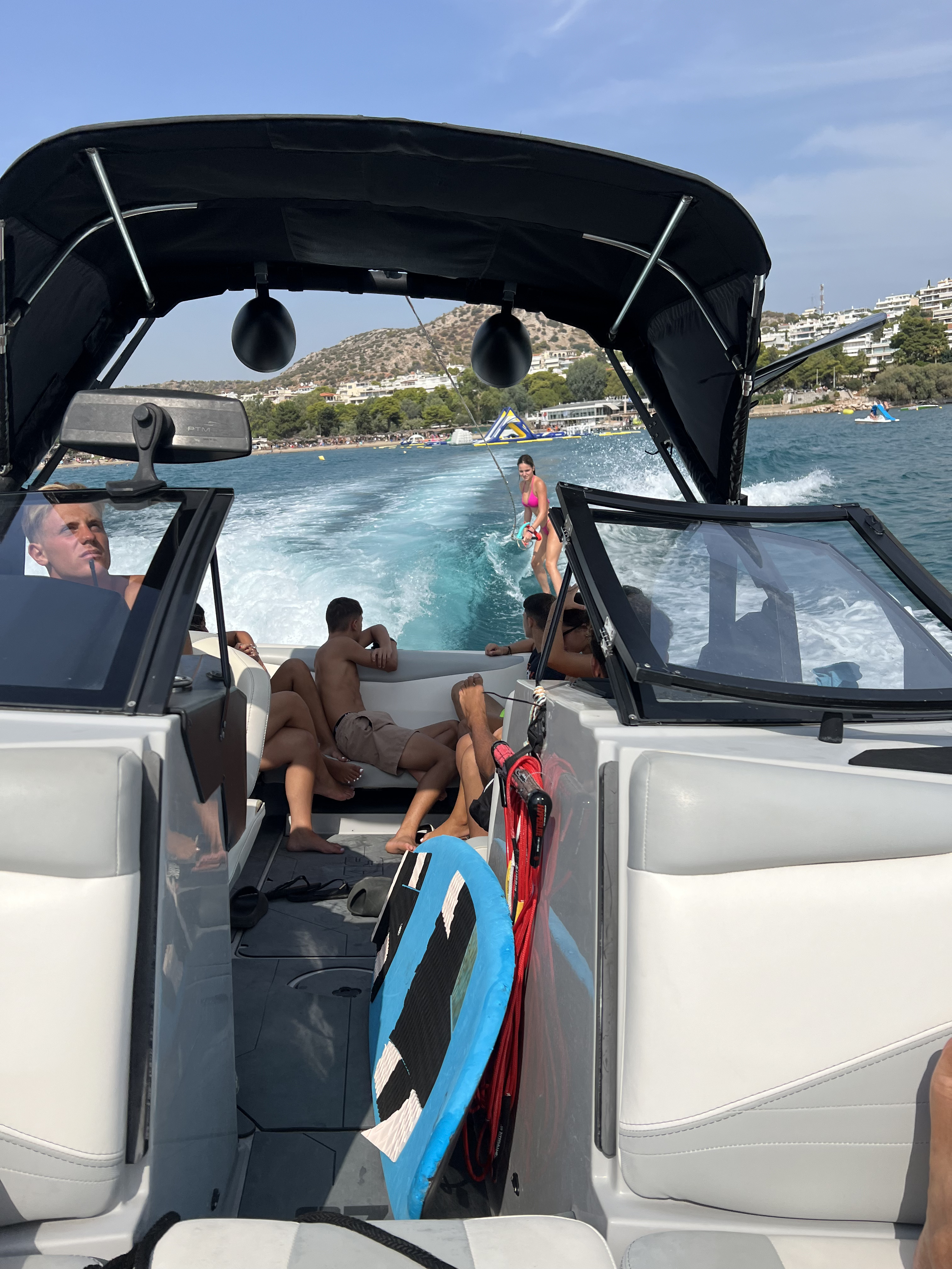 Waterski session